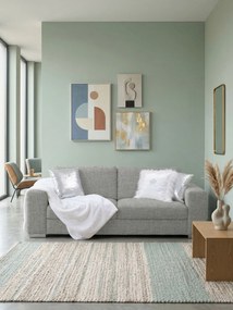 Диван Fantasy двуместен-145φ 90β εκ.-Γκρι Anoixto