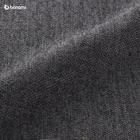 Тъмно сив ъглов разтегателен диван десен ъгъл Scandic Lagom - Miuform