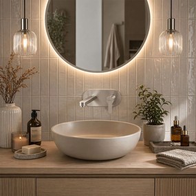 Смесител за вграждане REA Arcos Brush Nickel