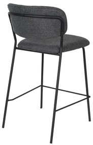 Тъмносиви бар столове в комплект от 2 броя 89 см Jolien - White Label