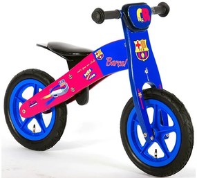E&L cycles Дървено балансно колело ФК Барселона - 12 инча