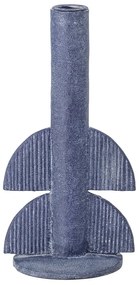 Син свещник, височина 22 cm Bess - Bloomingville