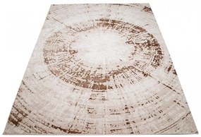 Кафяв килим в бляскав стил Ширина: 120 см | Дължина: 170 см
