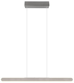 Светлосиво LED осветително тяло за окачване Helios - Trio