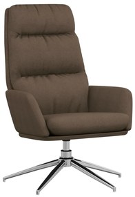341139 vidaXL Релакс стол, таупе, текстил