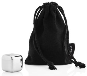 Комплект от 4 охлаждащи кубчета от неръждаема стомана в чанта Lounge - Blomus