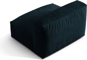 Тъмносин кадифен модул за диван (среден модул) Martina – Micadoni