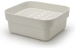 Светлосива пластмасова Купа за миене на съдове с отвор за отцеждане SinkSide – Brabantia