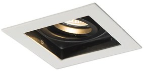 Интелигентен вграден прожектор бял вкл. WiFi GU10 регулируем - Carree