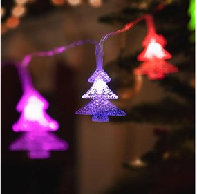 LED  гирлянд 20xLED/3xAA 2,3m многоцветен