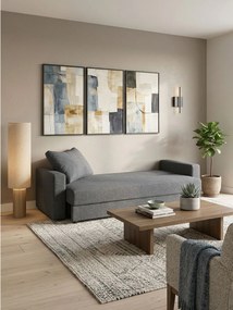 Диван Kleio двуместен-150φ 80β εκ.-Γκρι