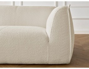 Бежов диван от прежда с примки от букле 242 cm Giorgia – Bobochic Paris