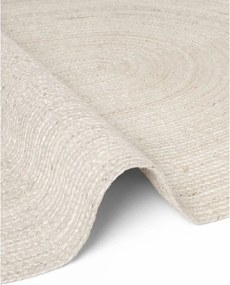 Кремав двустранен/ръчно изработен ютен килим 160x230 cm Braided – Hanse Home