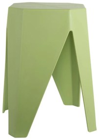 Зелен пластмасов стол Cherish – Leitmotiv