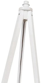 Рустикална подова лампа триножник бяла - Tripod Classic
