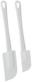 Комплект от 2 бели пластмасови чистачки - Metaltex