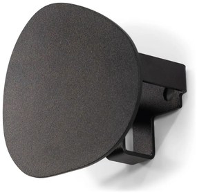 Черна метална стенна закачалка Mani – Spinder Design