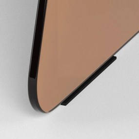 Кафява стъклена кръгла масичка за кафе ø 80 cm Samos – Actona