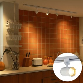 Модерна релсова система сребърна 4-светлина 1-фазен - Yade