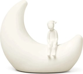 Детска нощна лампа в цвят слонова кост Moon Off-White – Cam Cam Copenhagen