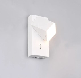 Бяла LED стенна лампа Raglan – Trio