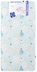 KIKKA BOO Матрак DAYDREAM 60/120/10 см CLOUDS BLUE