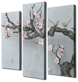 Картини в комплект от 3 бр. Sakura - Wallity