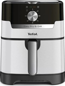 Tefal - Фритюрник с горещ въздух 4,2 л EASY FRY&GRILL 2 в 1 1550W/230V неръждаема стомана
