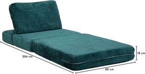 Тюркоазено разтегаемо кресло от букле Faster – Mauro Ferretti