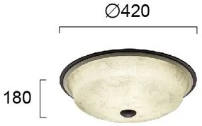 Лампа за таван Viokef Simona