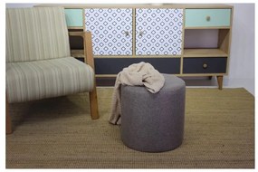 Сива табуретка Silindir – Balcab Home