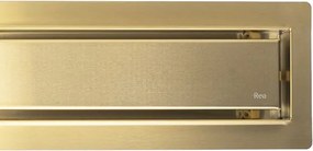 Линеен отводнител REA Neox pro Brush Gold 80