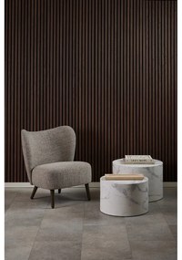 Бежово кресло от букле Elmont – Actona