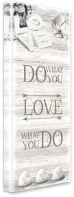 Картина върху платно Do What, 27 x 75 cm Shabby - Styler