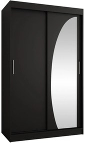 Гардероб Wika 120 плъзгащ-Черно