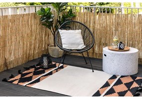 Двустранен килим за открито, изработен от рециклирана пластмаса, 120 x 180 cm Agate - Green Decore