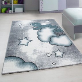 Синьо-сив детски килим 140x200 cm Kids – Ayyildiz Carpets