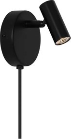 Nordlux - LED стенен спот OMARI LED/3,2W/230V черен