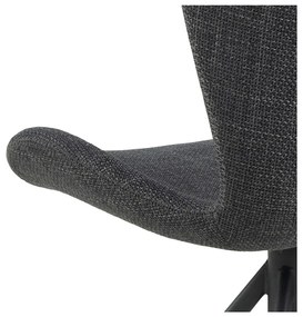 Тъмносиви трапезни столове в комплект от 2 броя Batilda - Actona