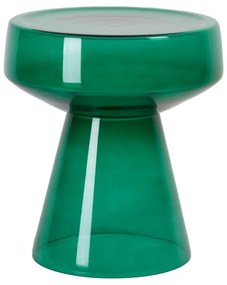 Стъклена кръгла странична масичка ø 37 cm Dakwa – Light & Living