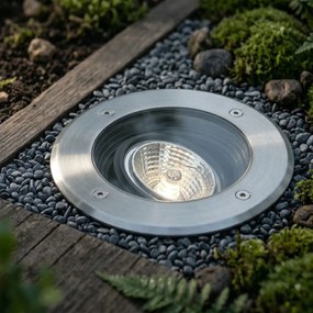 Модерен външен прожектор за земя стомана AR70 регулируем IP65 - Delux