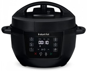 Мултикукър Instant Pot Classic Mini 140800001, 800W, 3.8 л, 7 програми, Favorite бутони, LCD дисплей, Неръждаема стомана, Черен