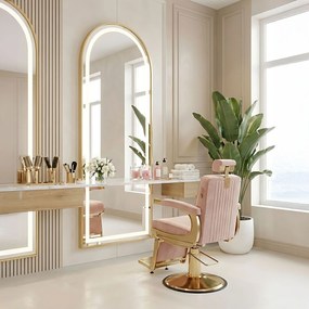 Огледало LED Orbit 60x170cm Brush Gold