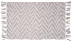 Сива постелка за баня от рециклирана пластмаса Gata, 50 x 80 cm - Wenko