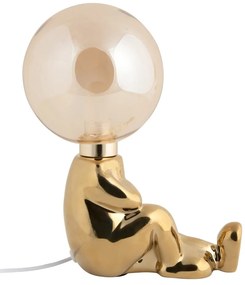 Бебешка лампа в златист цвят Joey – Leitmotiv