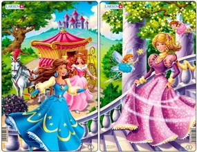 Larsen - Пъзел: Серия "Принцеси" – 11 части, среден