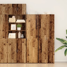 Sonata H Висок бюфет Стара дървесина 45x42.5x185 см МДФ