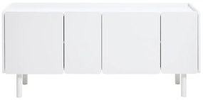 Бял скрин 160x70x45 cm Bera – Unique Furniture