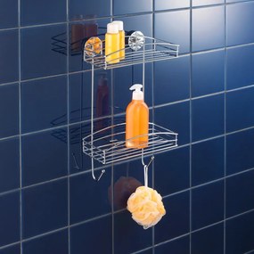 Двуетажен самоносещ рафт Vacuum-Loc, товароносимост до 33 кг - Wenko