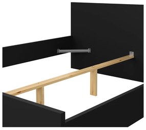 Черно двойно легло 160x200 cm Naia – Tvilum